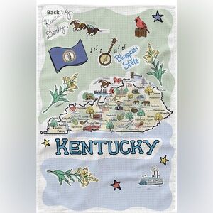 Kentucky State Kitchen Towel
